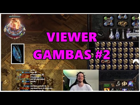 [PoE] Viewer gambas #2 - Divining a Shako - Stream Highlights #524