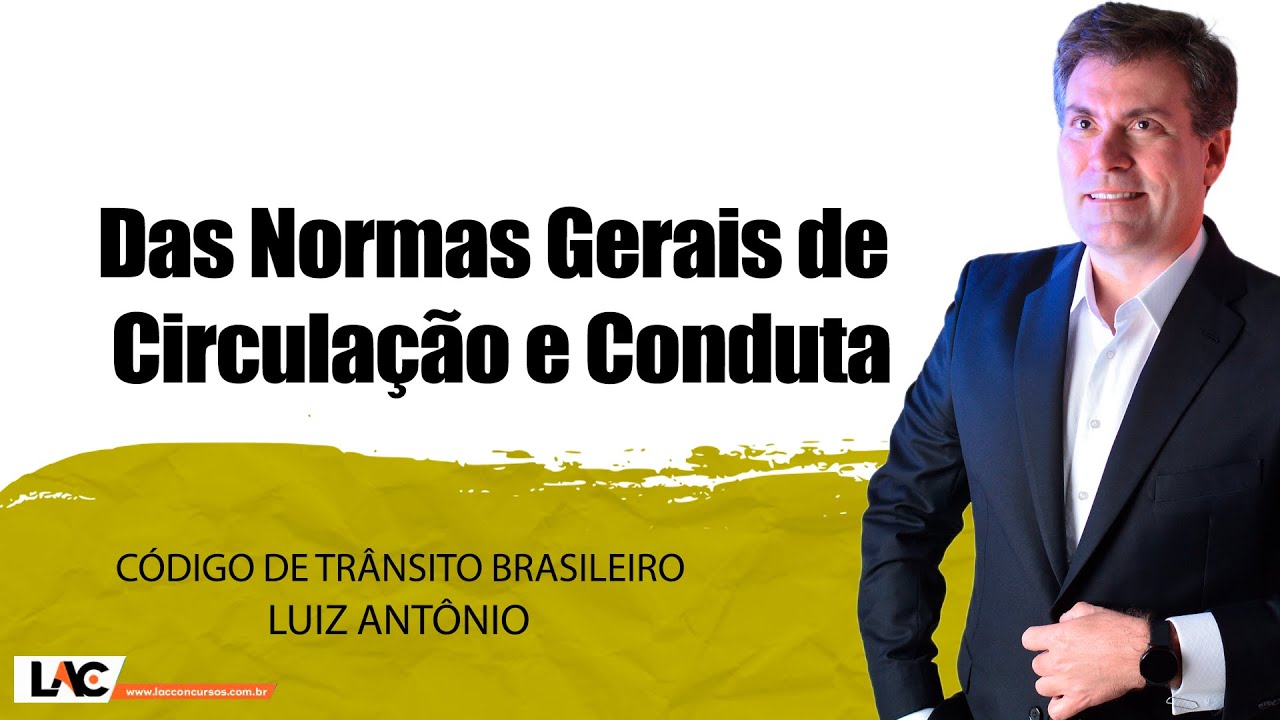 Das Normas Gerais de Circulação e Conduta || Artigos 26 ao 39  - CTB - Aula 17/60