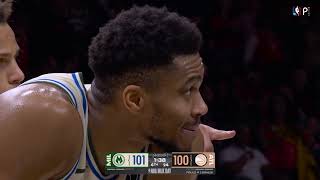 Giannis Antetokounmpo - Milwaukee Bucks - Atlanta Hawks