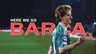 Anthony Gordon, Welcome to Barça ❤️💙