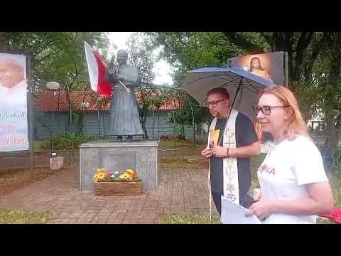 GUARANI DAS MISSÕES W HOŁDZIE ŚW. JANOWI PAWŁOWI II (Brazylia)