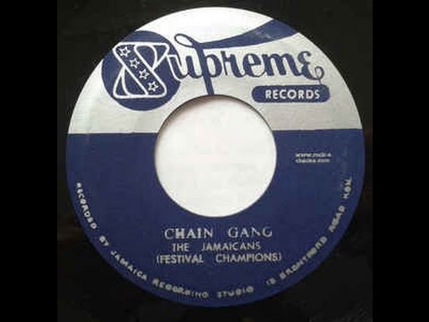 The Jamaicans   Chain Gang ska vocal