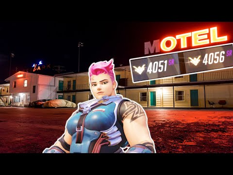 harbleu gets into a late night low sr game - Overwatch