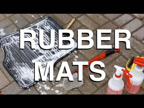 How to Clean Rubber Floor Mats