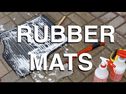 How to Clean Rubber Floor Mats Video