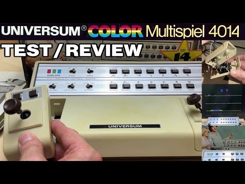 Universum Color Multispiel 4014 / 4010 (1980) Test / Review (Quelle Katalog)