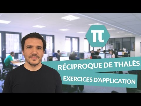 Réciproque du Théorème de Thalès - Exercices - 3ème