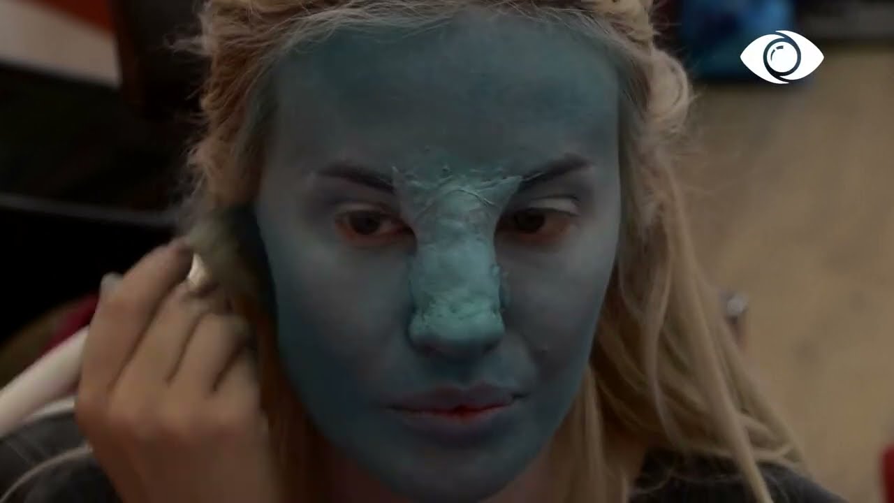 Deamishel pikturon në fytyrën e saj, ja cilin personazh ka vendosur të imitojë