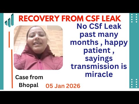 Cure of 6 Months long CSF leak with Homeopathy- Case from Bhopal