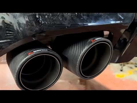 Akrapovic exhaust BMW M240i g42 #akrapovic #bmw
