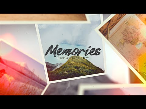 Memories - Final Cut Pro Modular Slideshow