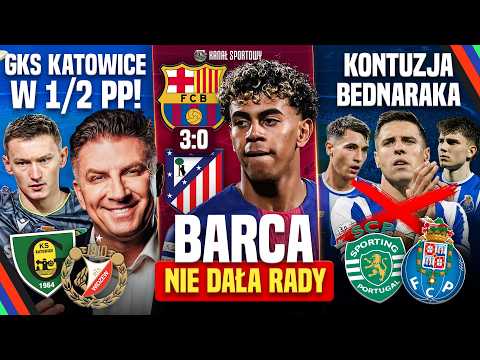 BOREK PO GKS – WIDZEW. JOVIĆEVIĆ OUT? BARCELONA BLISKA REMONTADY, BEDNAREK Z URAZEM. SUPER WTOREK