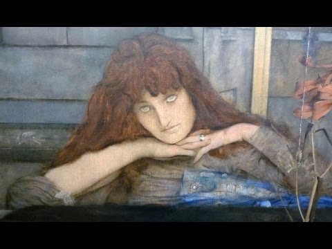 "I lock my door upon myself" by F. Khnopff