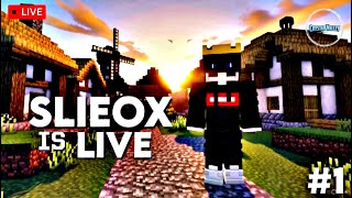 new journey of crystal valley smp day 1  |     #slieox  #minecraft