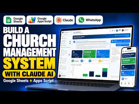 How to Build an App with Claude AI: Complete Church Management System in Google Sheets