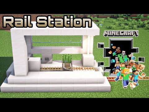 Mega Redstone Hacks: Mind-Blowing 1.18 Minecraft Rail Station!