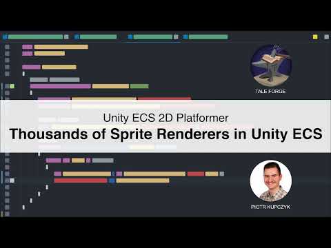 Thousands of Sprite Renderers in Unity ECS - TransformUsageFlags, SystemGroups, Instantiate