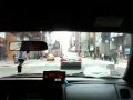 New York City Taxi Ride Through Times Square