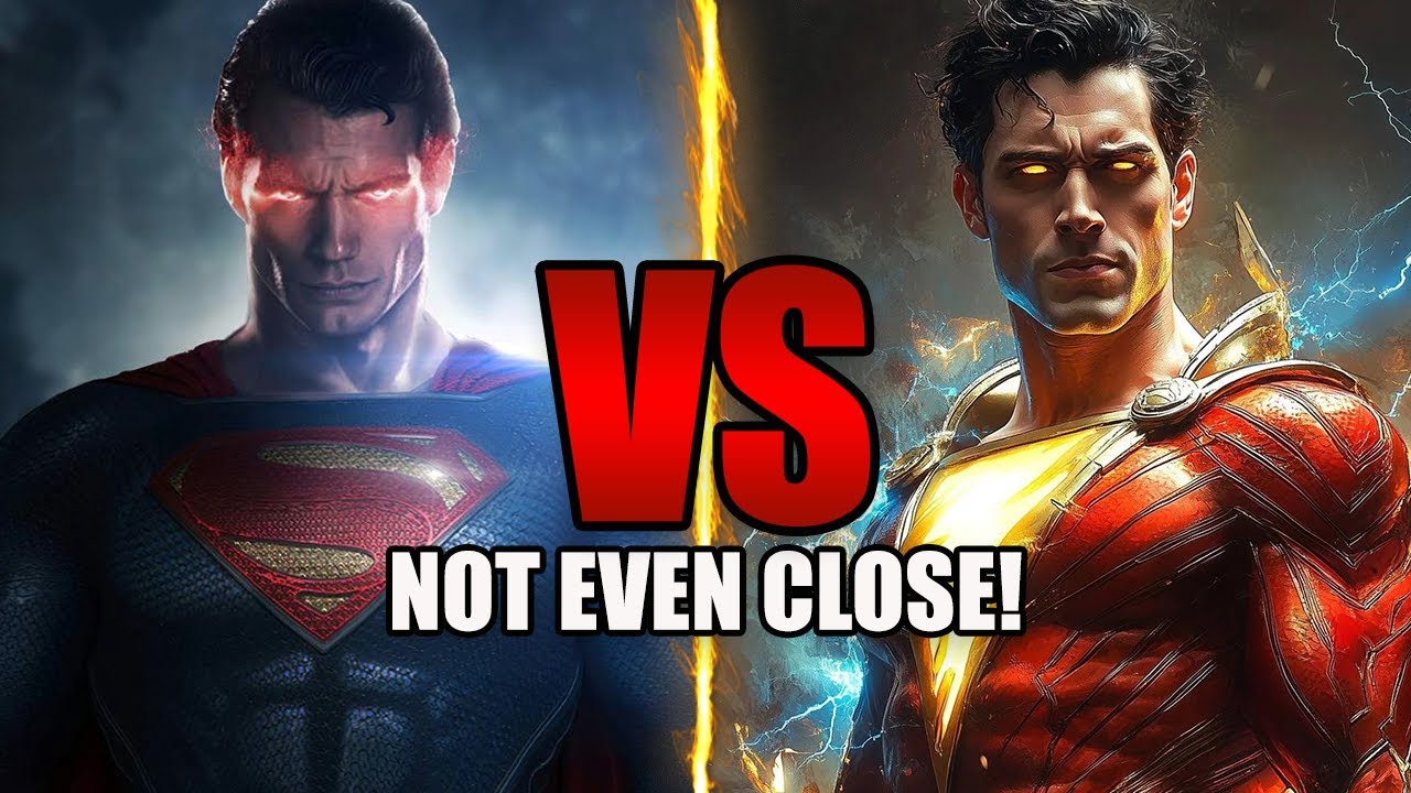 Why Superman VS Shazam Isn't Even Close!