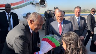 Le président du Conseil de souveraineté de transition de la République du Soudan en visite officielle en Algérie