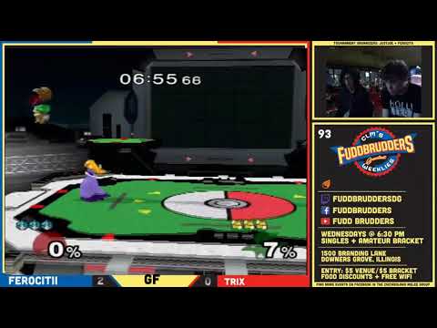 SSBM Trix vs Ferocitii FuddBrudders 93