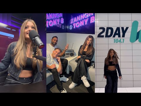 Jazzy K - Radio tour Day 1 (Sydney, Australia)