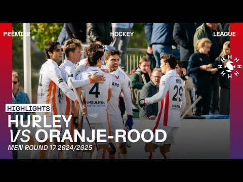 Soepele zondag voor Oranje-Rood 😌 HUR - ORO 🏑 Tulp Hoofdklasse Heren ‘24/’25 | Samenvatting