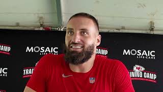 Chiefs Training Camp Press Conference: TE NOAH GRAY