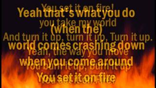 Set it on Fire - My Darkest Days (Lyrics on Screen)
