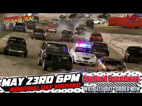 TOUR OF DESTRUCTION 2026 - Stafford Speedway, CT