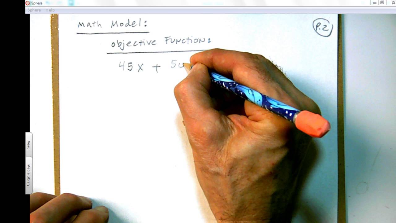Basic Excel Business Analytics #57: Intro To Linear Programming using Algebra, Pencil & Paper