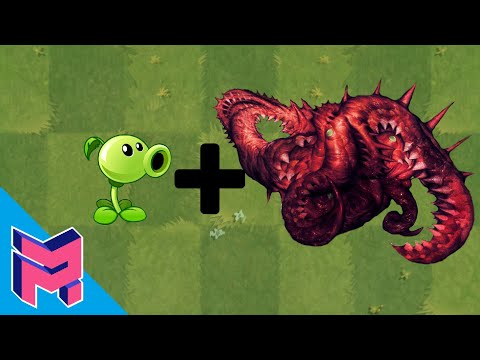 Plants vs Zombies Fusion Hack Animation ( Peashooter + Carrion )