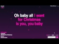 Mariah Carey-All I want for Christmas is you (Karaoke ...