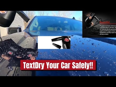 No Touch/No Scratches! Adams Handheld Mini Air Cannon!