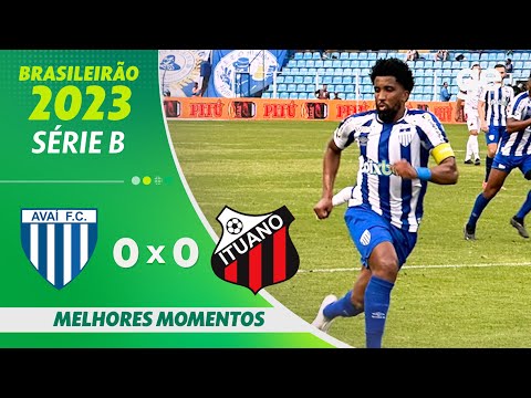 Gols e lances de Avaí x Ituano