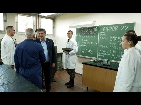 Ministar Gašić obišao Centar ABHO u Kruševcu