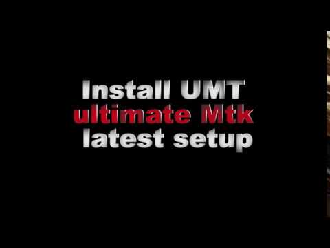 Install umt mtk 3.1 setup 2020 latest