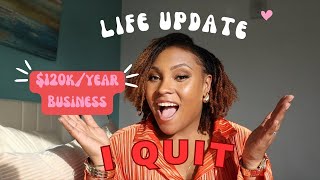 Vlogmas Day 2: LIFE UPDATE | I quit, business update, health Update & MORE!