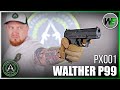 Страйкбольный пистолет (WE) PX001 Walther P99 Black CO2 (GC-0506)