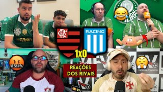 REAÇÕES dos RIVAIS REVOLTADOS - FLAMENGO 1X0 RACING | REACT - LIBERTADORES 2025