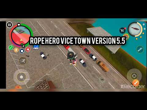 rope Hero vice town new update version 5.5