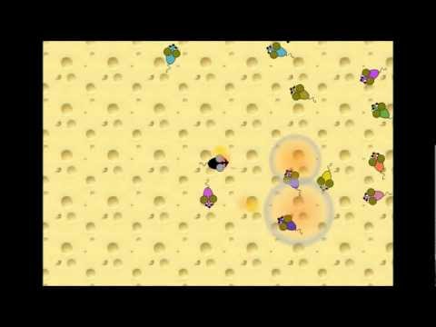 2D Mice game (QT/C++)