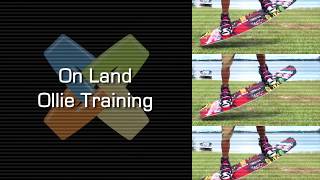 #9 Boat Wakeboard Intermediate - On land Ollie training