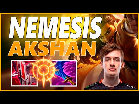 ⚡NEMESIS AKSHAN MID GAMEPLAY⚡SEASON 12 LEAGUE OF LEGENDS