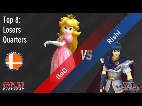 House of Paign 19 - lloD (Peach) vs. Rishi (Marth) - SSBM - Top 8 - Losers Quarters