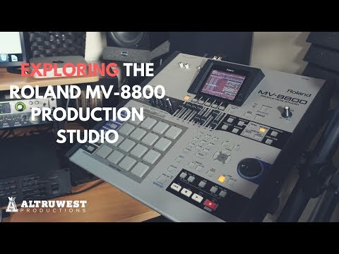 Exploring the Roland MV-8800 Production Studio Groovebox (2017)