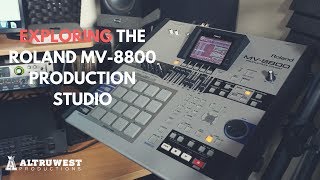 Video thumbnail for Exploring the Roland MV-8800 Production Studio Groovebox (2017) by Altruwest
