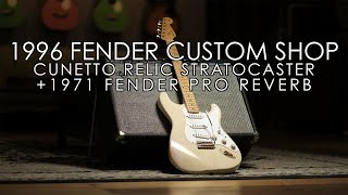 Video thumbnail for "Pick of the Day" - 1996 Fender Custom Shop Cunetto Stratocaster and 1971 Pro Reverb by Emerald City Guitars
