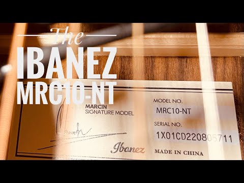 The New Ibanez MRC10-NT Marcin Signature acoustic guitar! New 2023 models coming soon on my channel