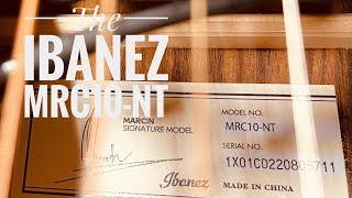Video thumbnail for The New Ibanez MRC10-NT Marcin Signature acoustic guitar! New 2023 models coming soon on my channel by Remy Hansen